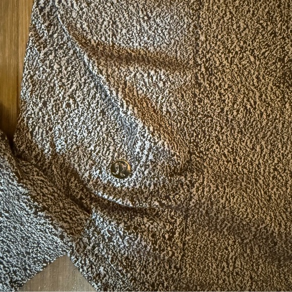 Lululemon Pick Up The Pace Running Luon Spray Jacquard Blue Denim Black - Picture 6 of 6